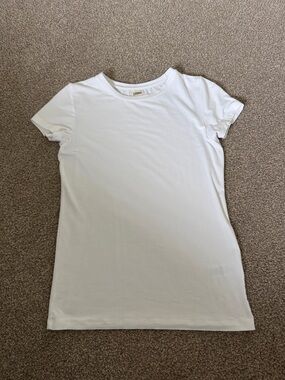 L'AGENCE White Cotton Pillowcase Cover